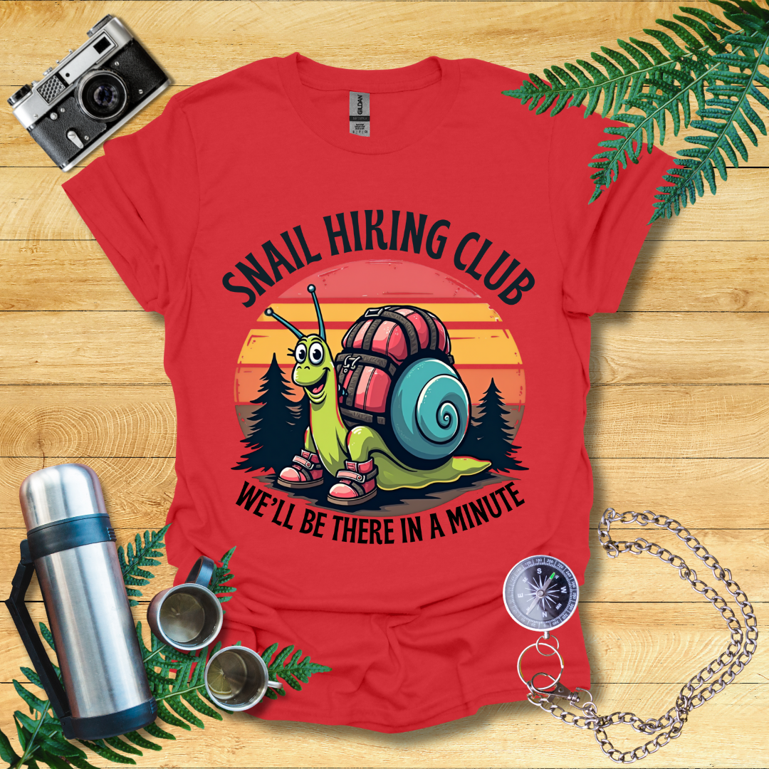 Snail Hiking T-Shirt