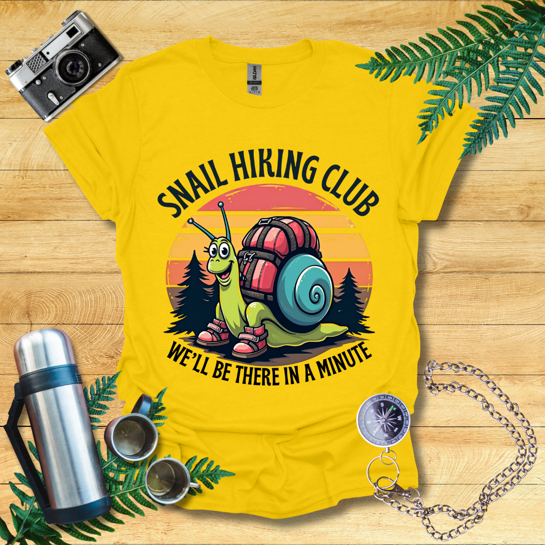 Snail Hiking T-Shirt