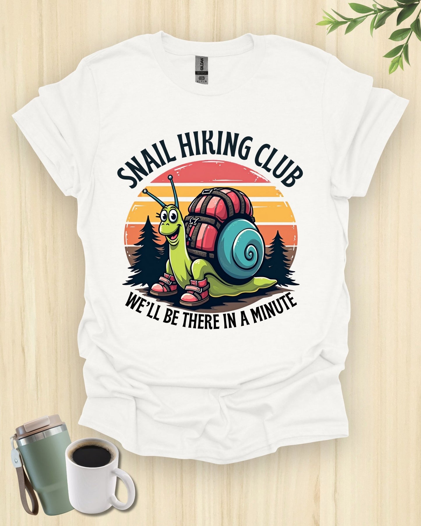 Snail Hiking T-Shirt