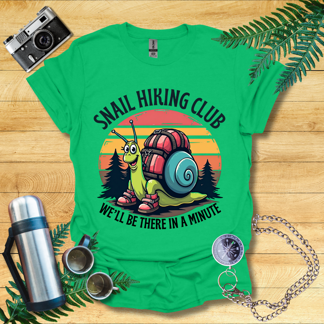 Snail Hiking T-Shirt