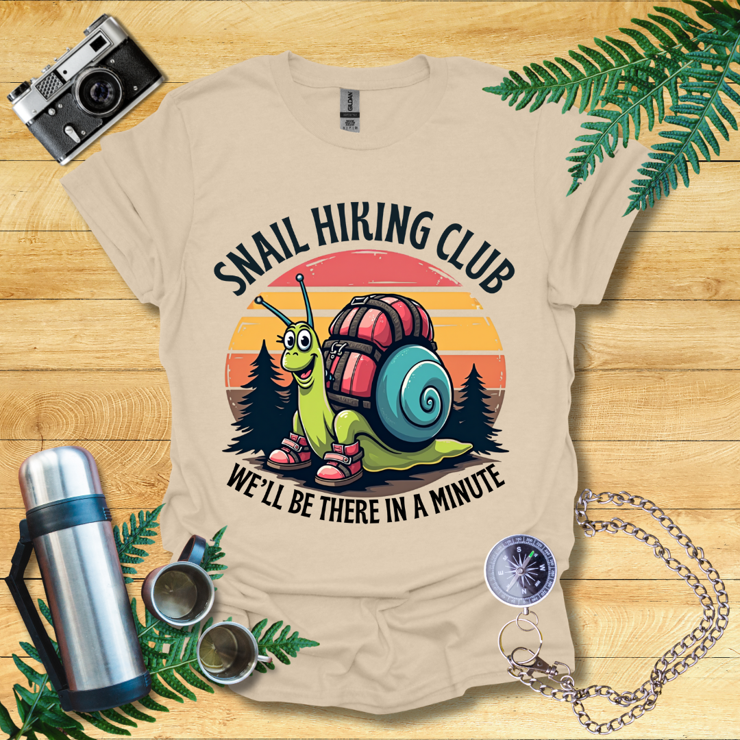 Snail Hiking T-Shirt