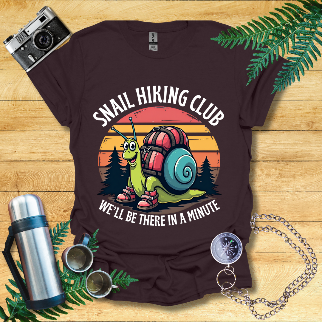 Hiking Snail T-Shirt