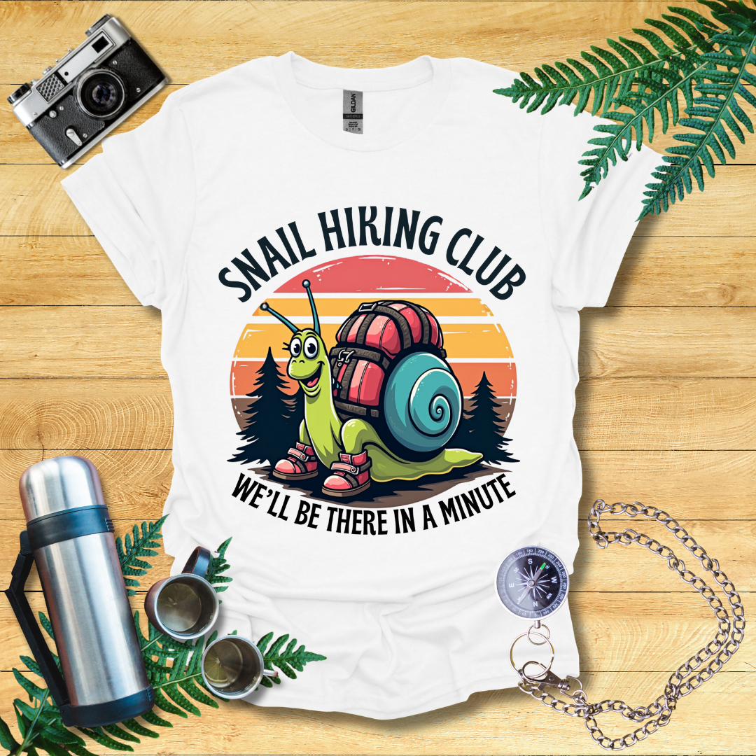 Snail Hiking T-Shirt