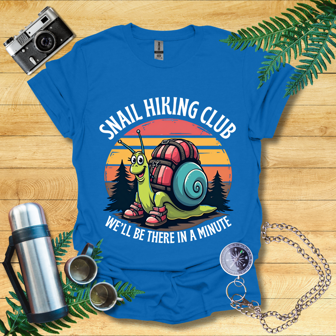 Hiking Snail T-Shirt