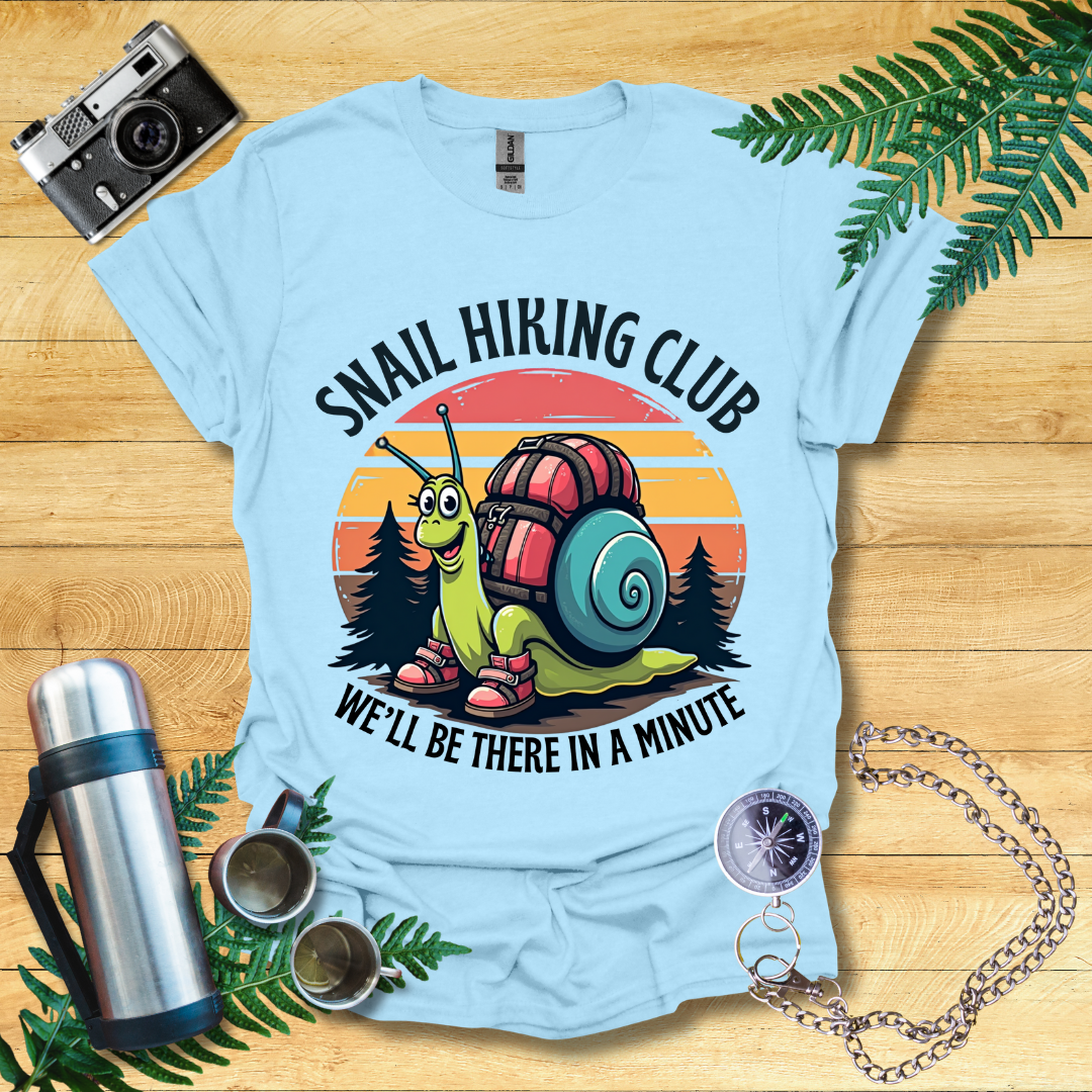 Snail Hiking T-Shirt