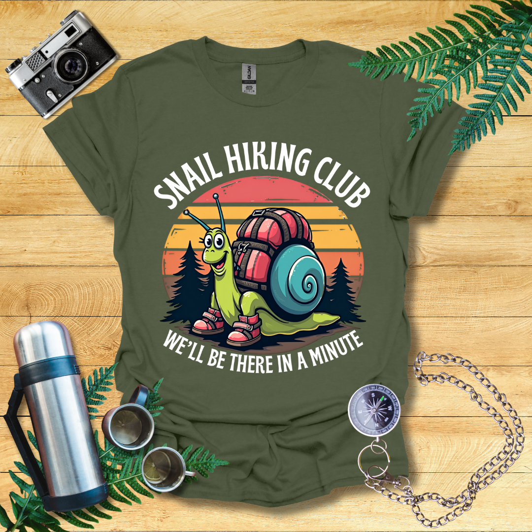 Hiking Snail T-Shirt