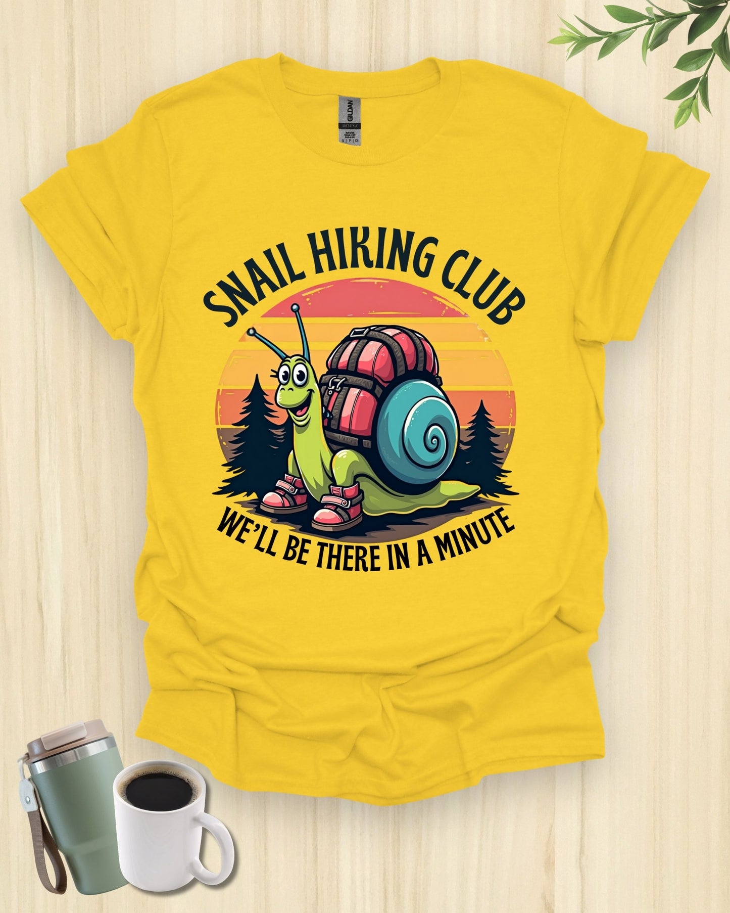 Snail Hiking T-Shirt