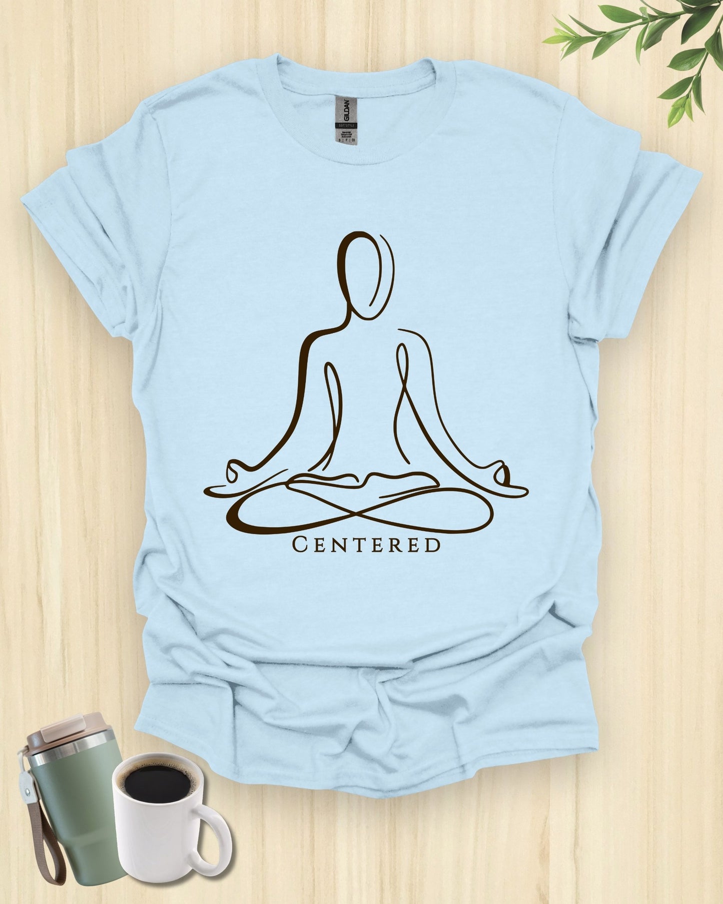 Centered Yoga Meditation T-Shirt