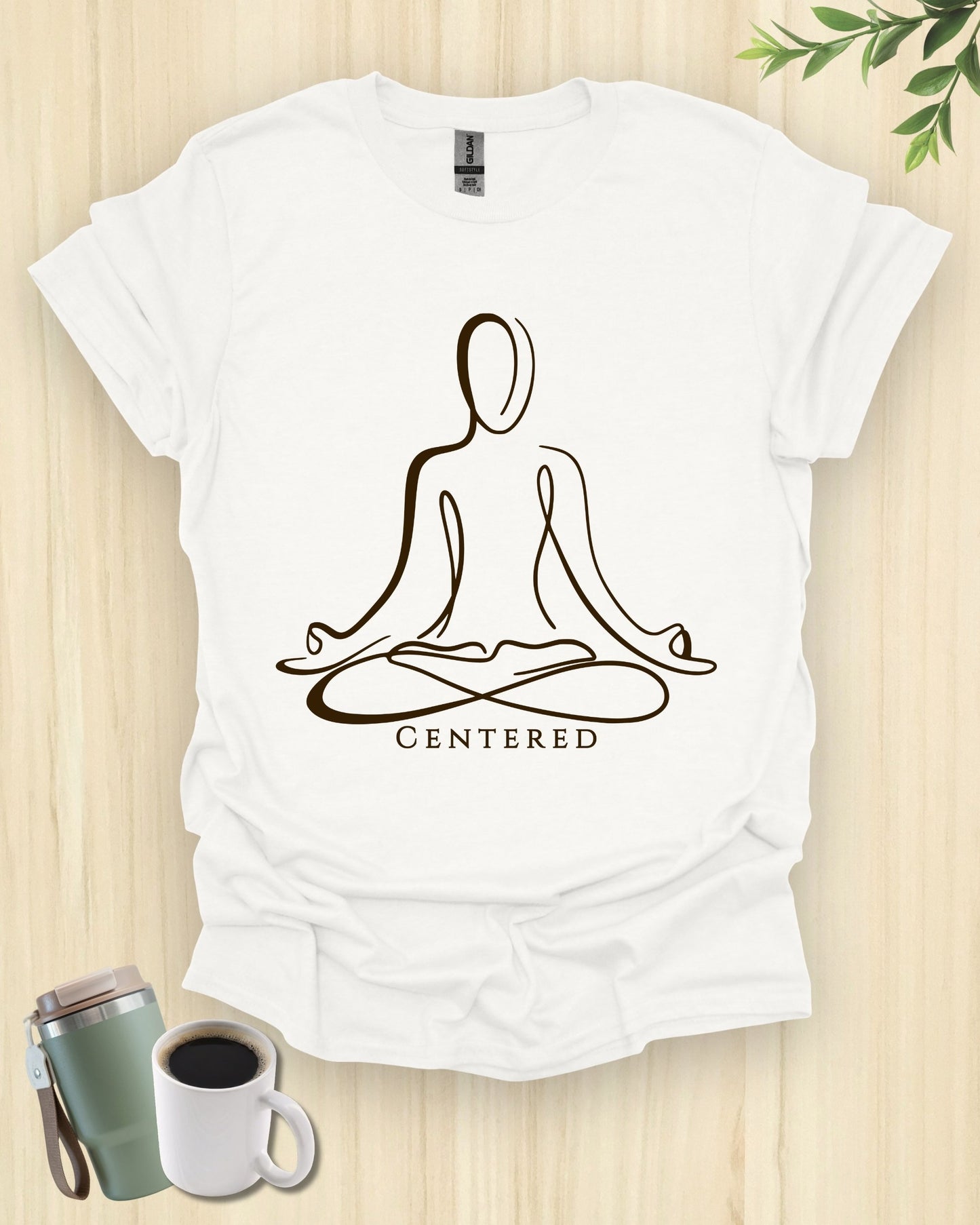 Centered Yoga Meditation T-Shirt