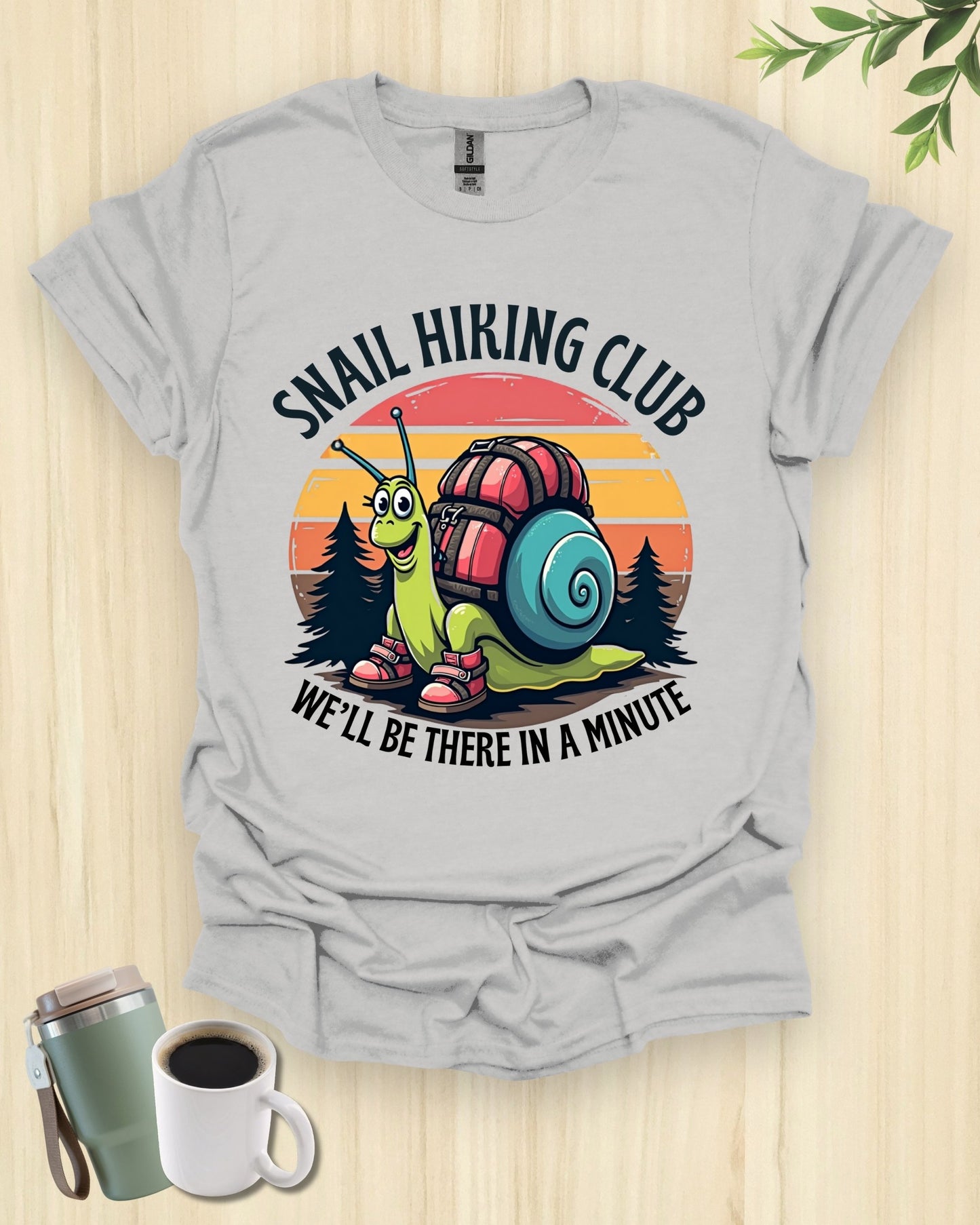 Snail Hiking T-Shirt