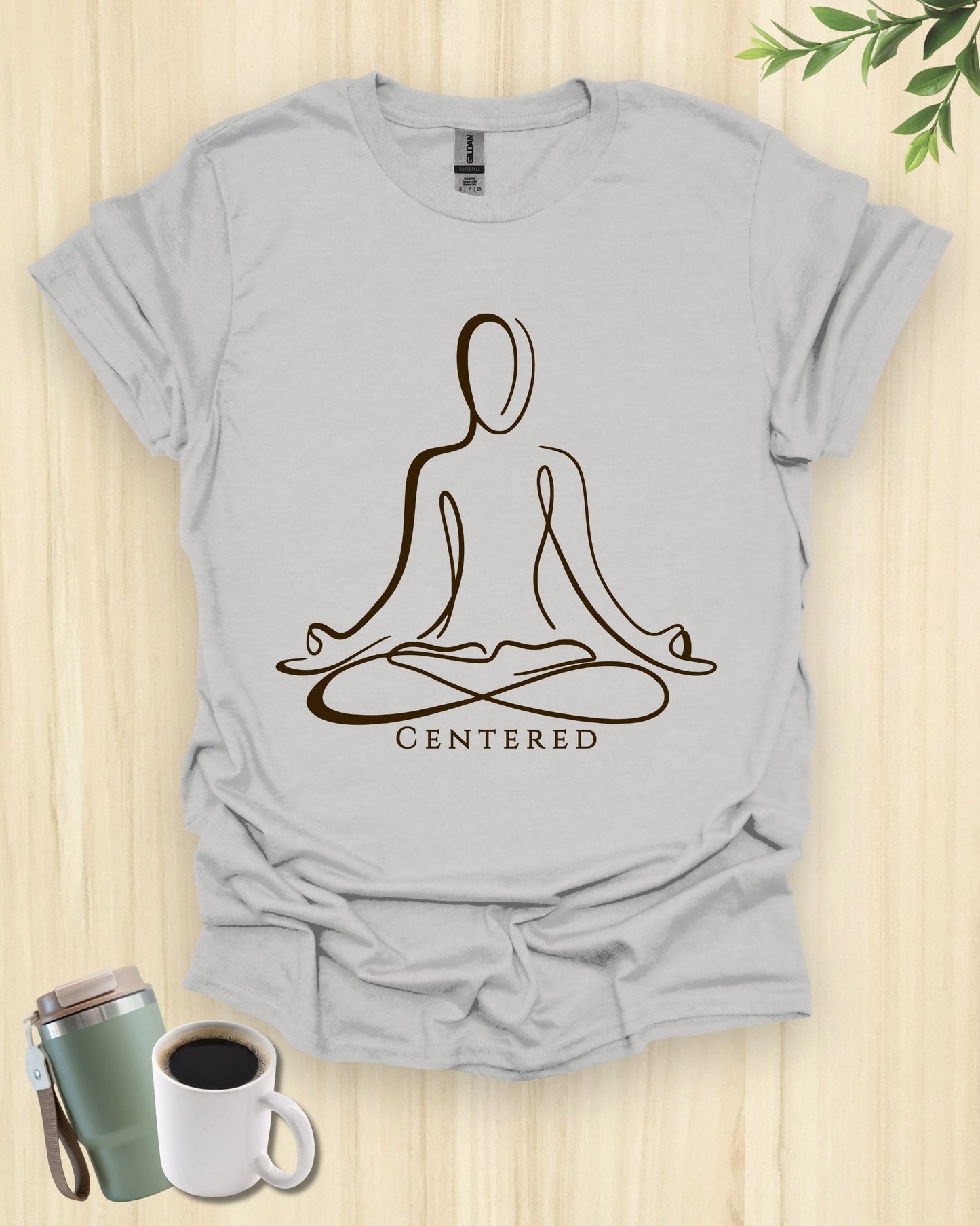 Centered Yoga Meditation T-Shirt