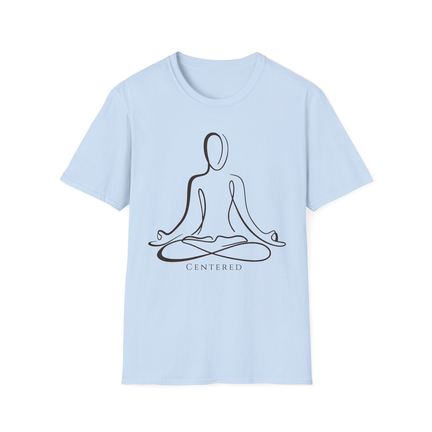 Centered Yoga Meditation T-Shirt