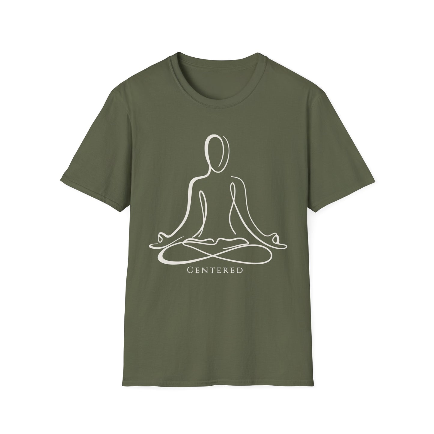 Centered Yoga Meditation T-Shirt