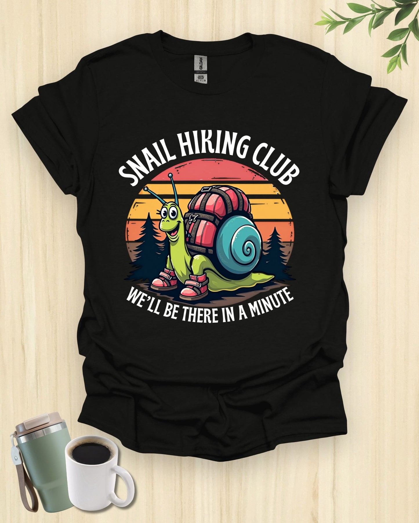 Hiking Snail T-Shirt