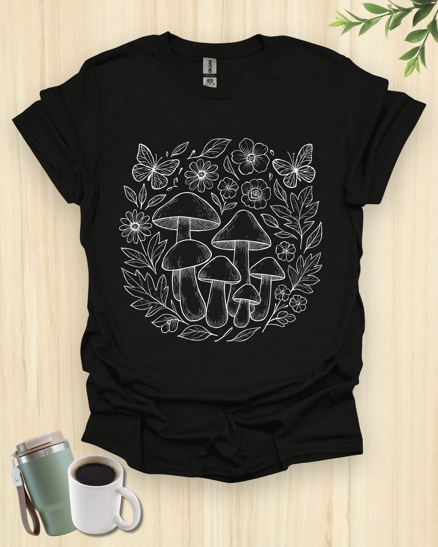 Whimsical Mushroom T-Shirt