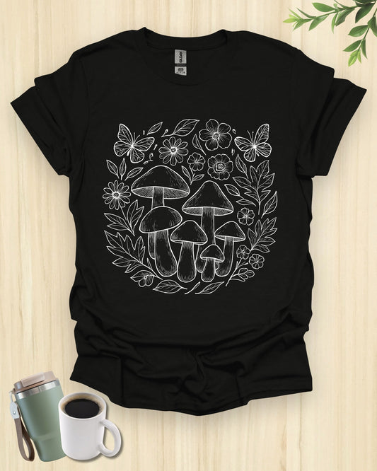 Whimsical Mushroom T-Shirt