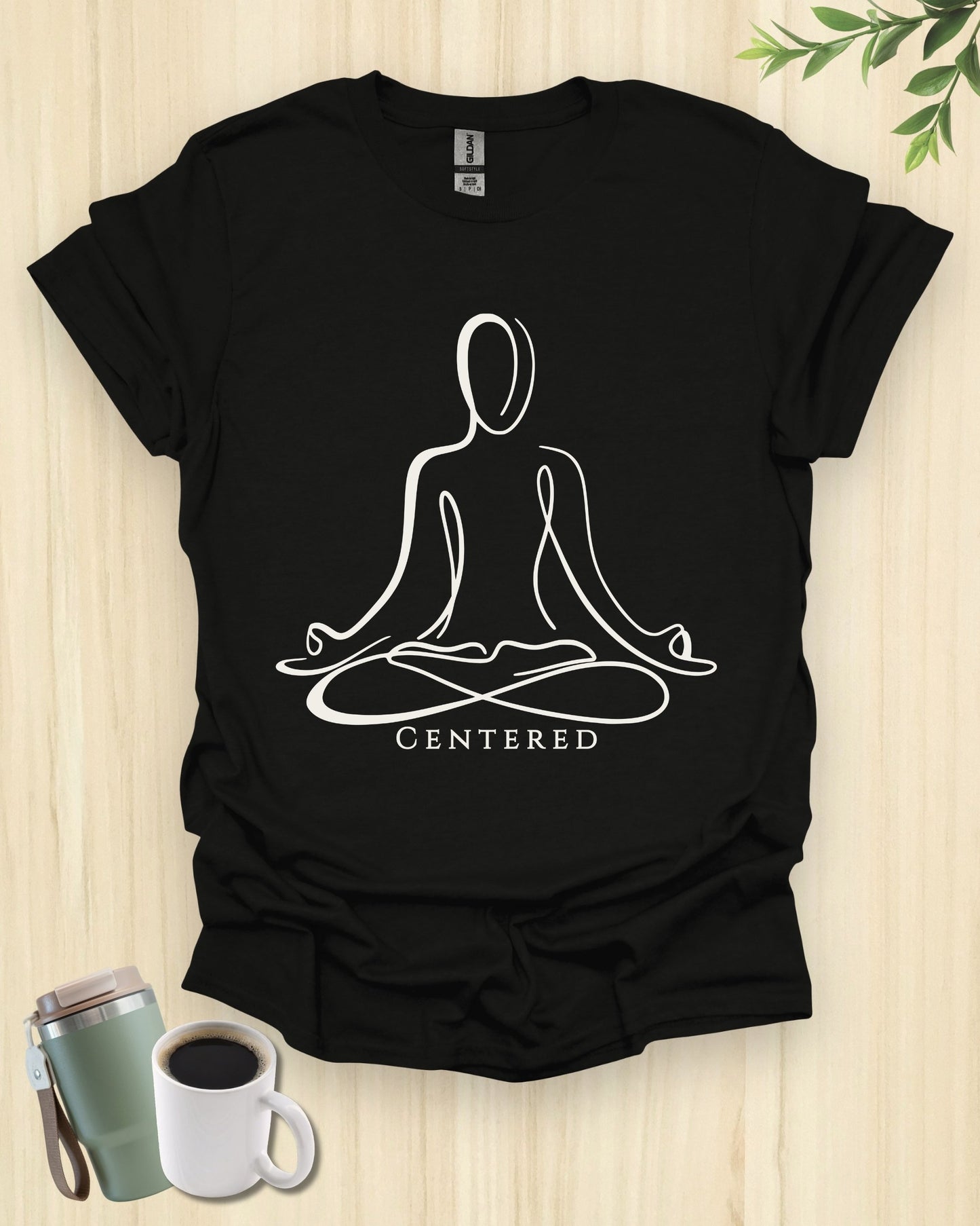 Centered Yoga Meditation T-Shirt