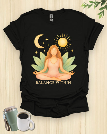 Balance Within Meditation T-Shirt