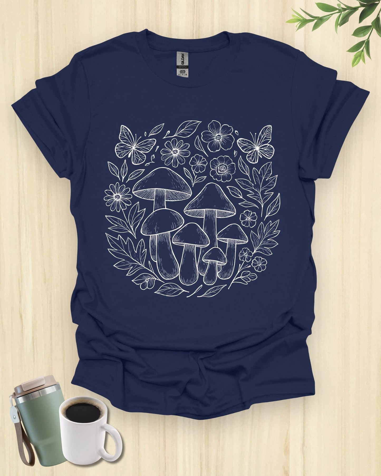 Whimsical Mushroom T-Shirt