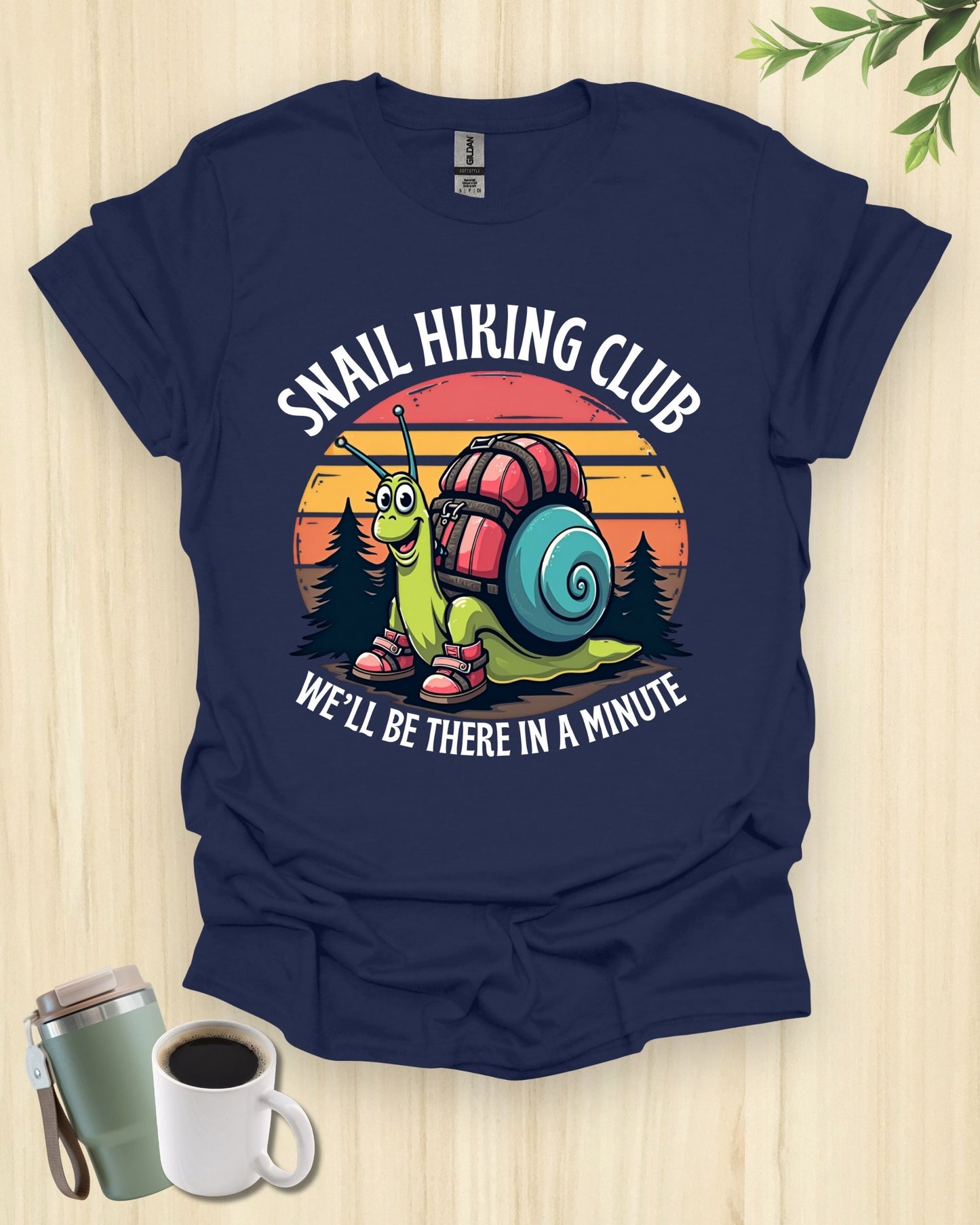 Hiking Snail T-Shirt