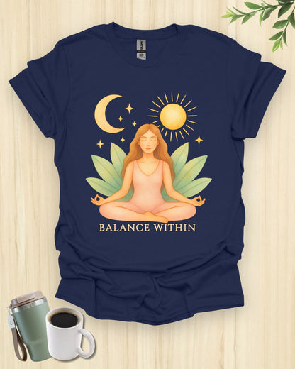 Balance Within Meditation T-Shirt