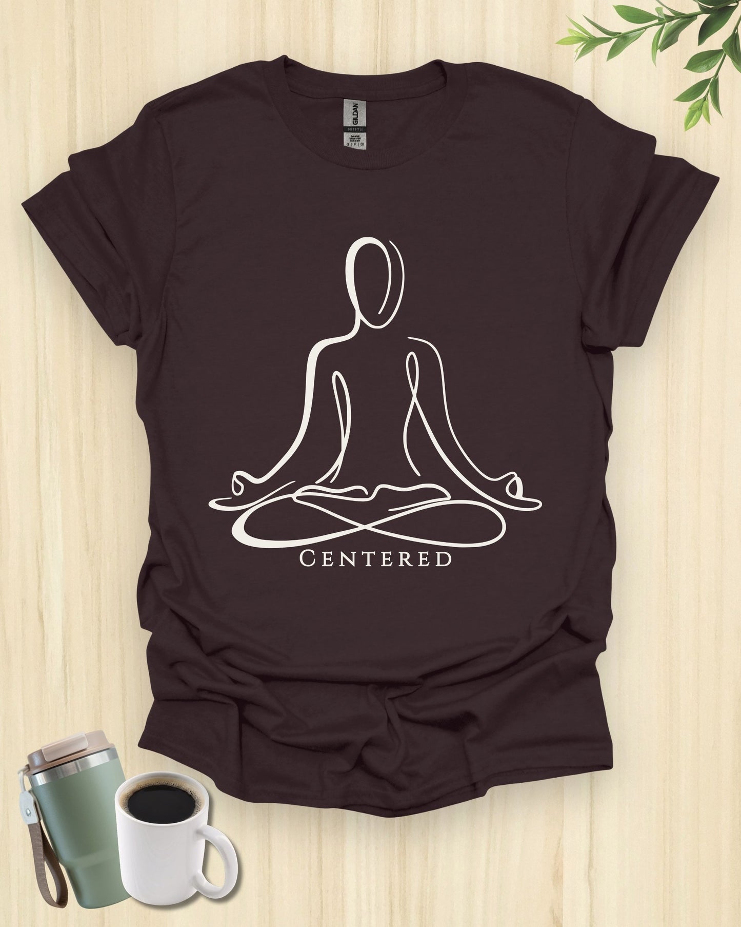Centered Yoga Meditation T-Shirt