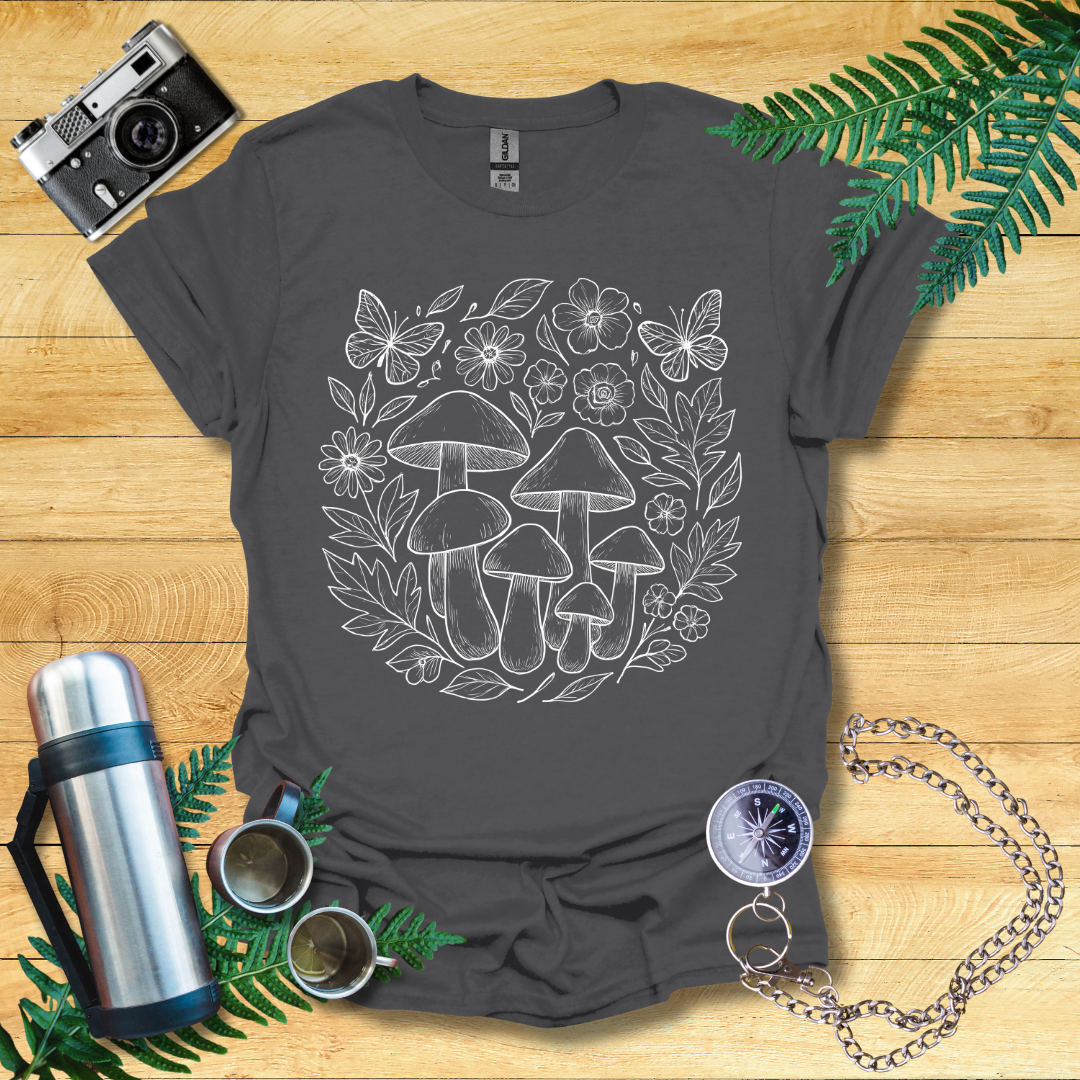 Whimsical Mushroom T-Shirt