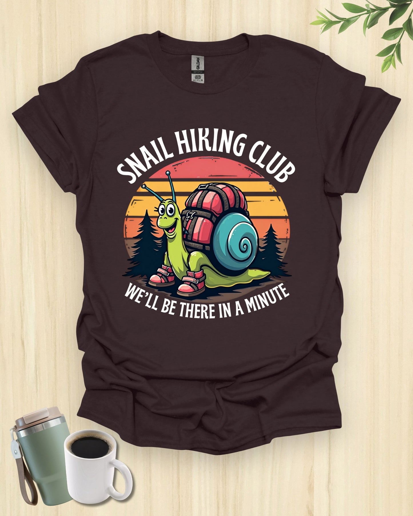 Hiking Snail T-Shirt