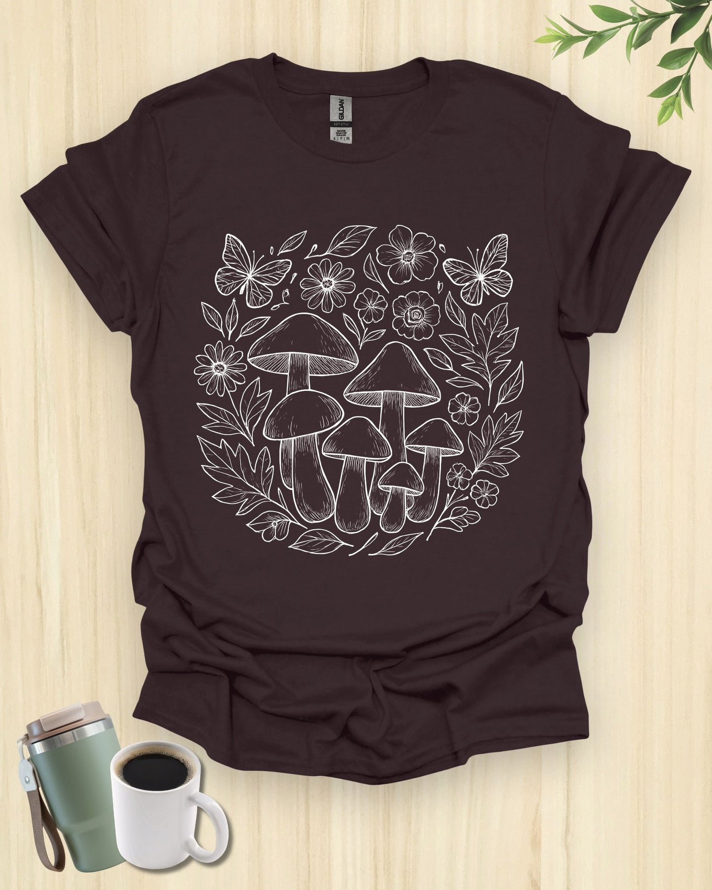 Whimsical Mushroom T-Shirt