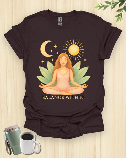 Balance Within Meditation T-Shirt