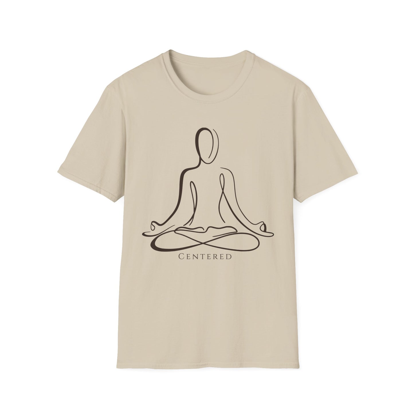 Centered Yoga Meditation T-Shirt