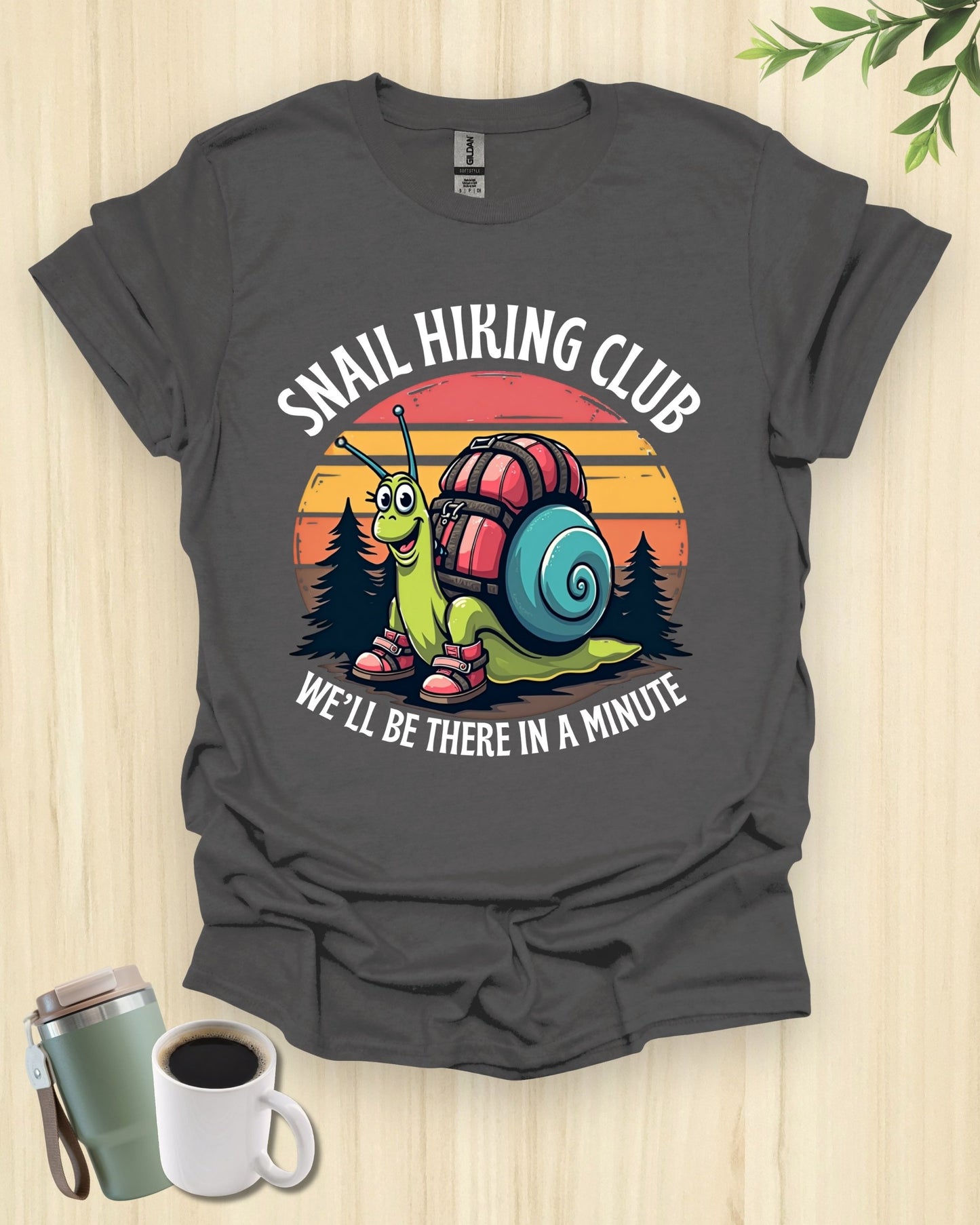 Hiking Snail T-Shirt