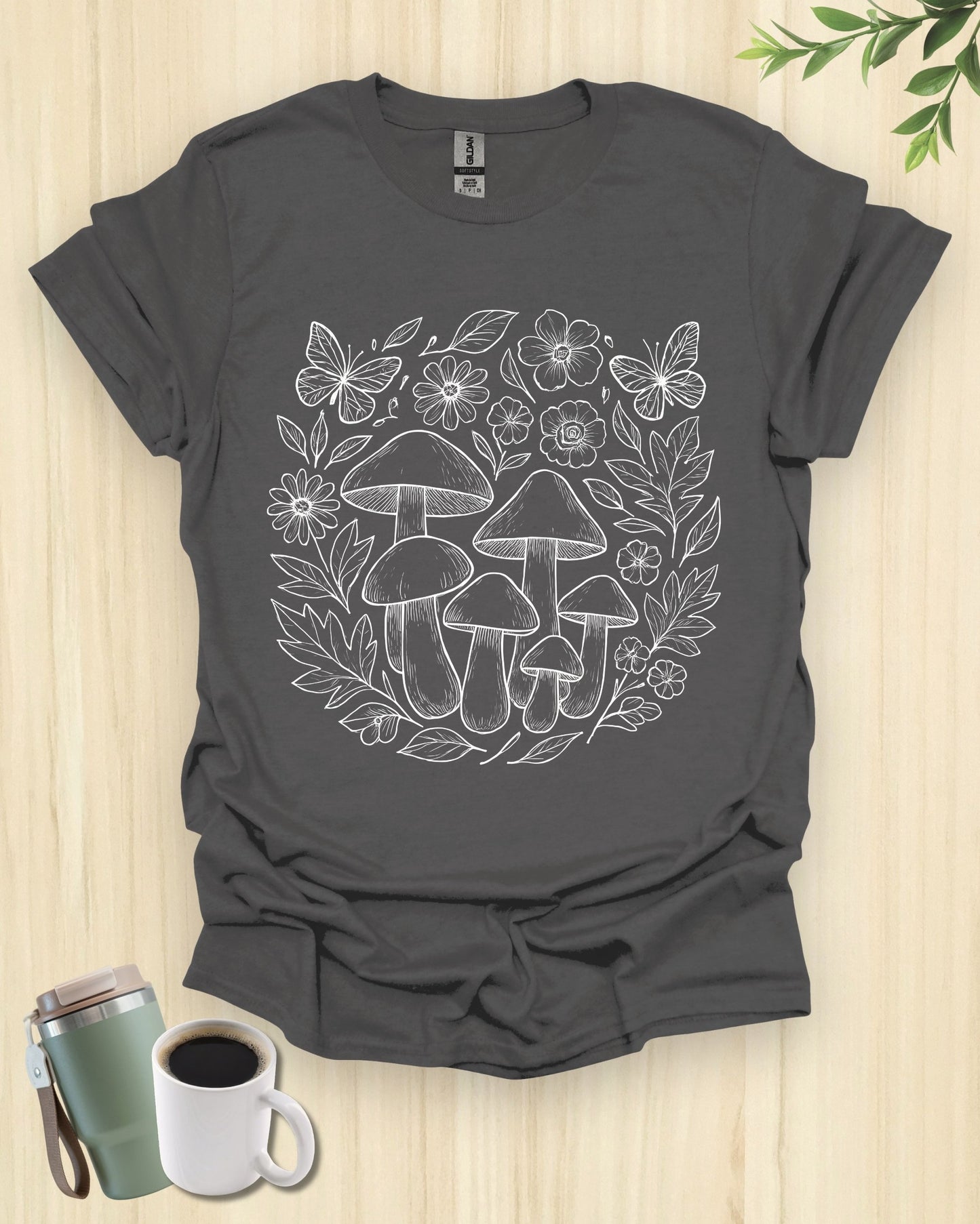 Whimsical Mushroom T-Shirt