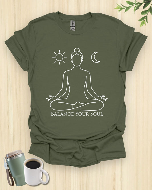 Balance Your Soul Meditation T-Shirt