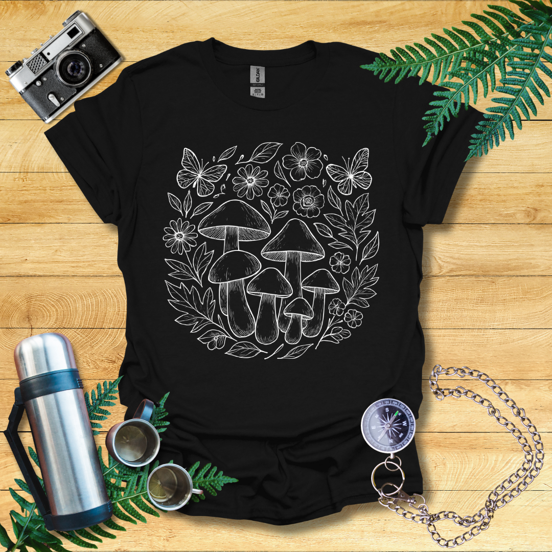 Whimsical Mushroom T-Shirt
