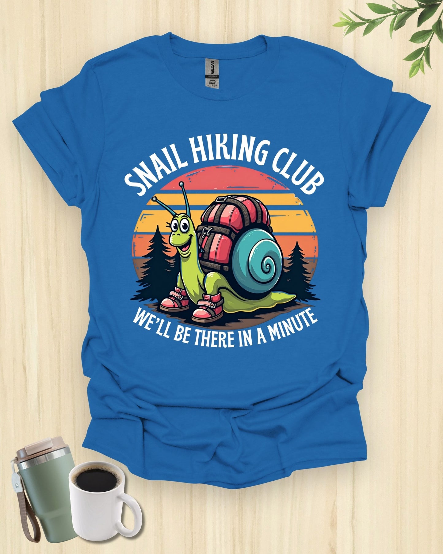 Hiking Snail T-Shirt