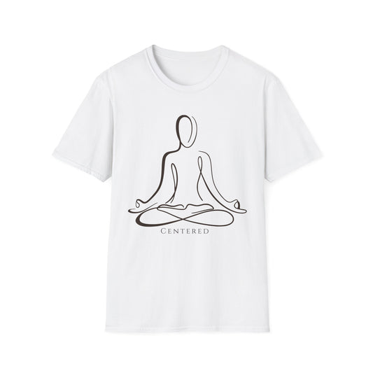 Centered Yoga Meditation T-Shirt