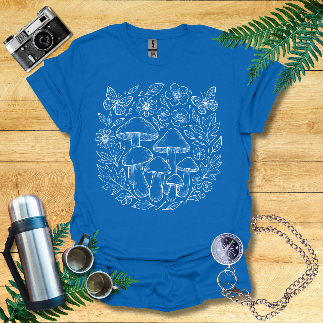Whimsical Mushroom T-Shirt