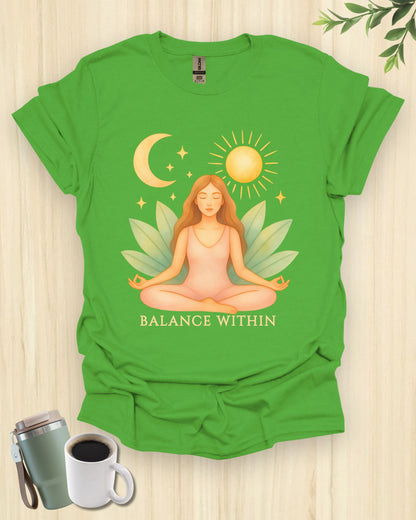 Balance Within Meditation T-Shirt